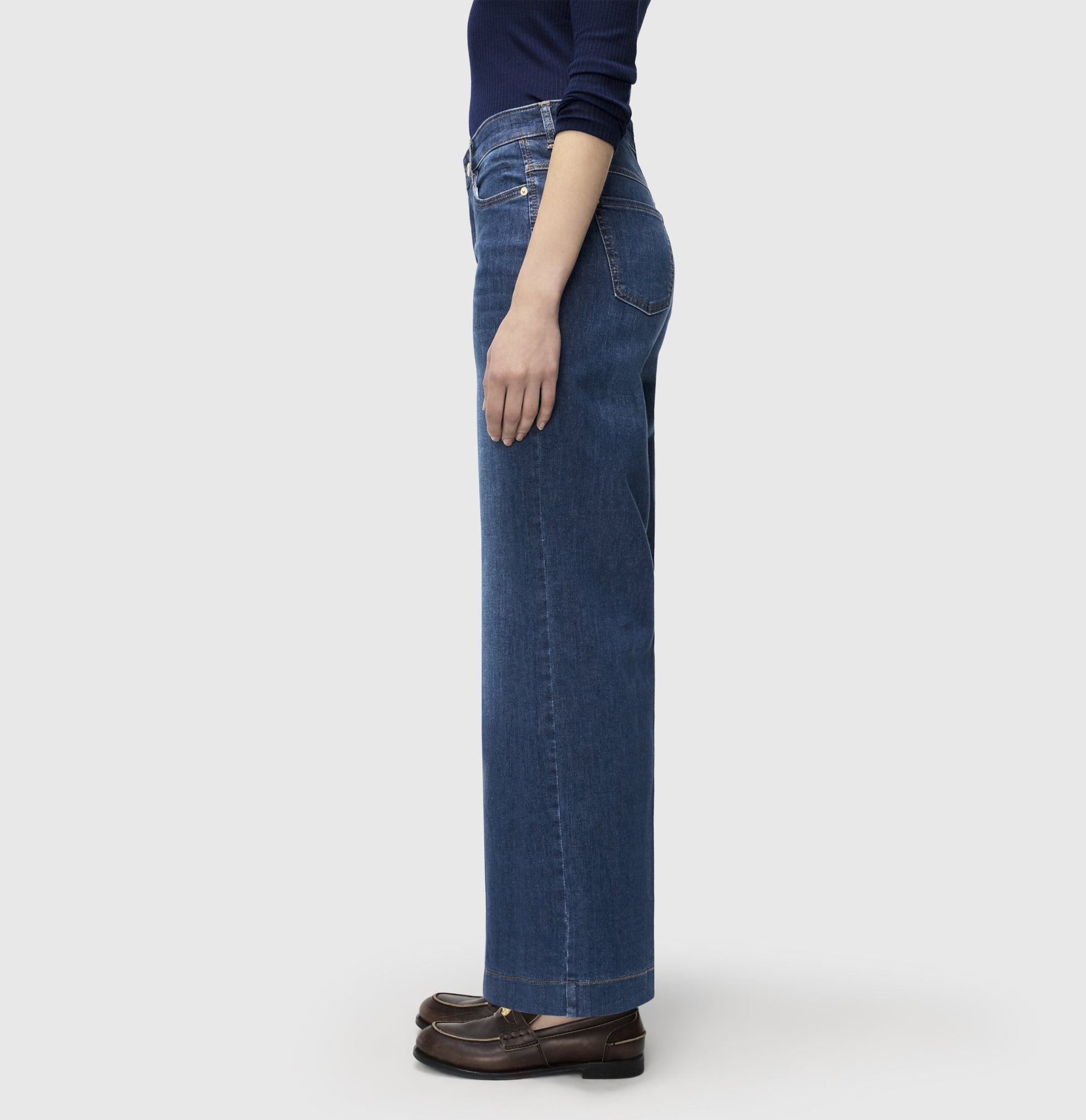 MAC JEANS - WIDE, Authentic Stretch Denim Trousers MAC Ladie Bild 10