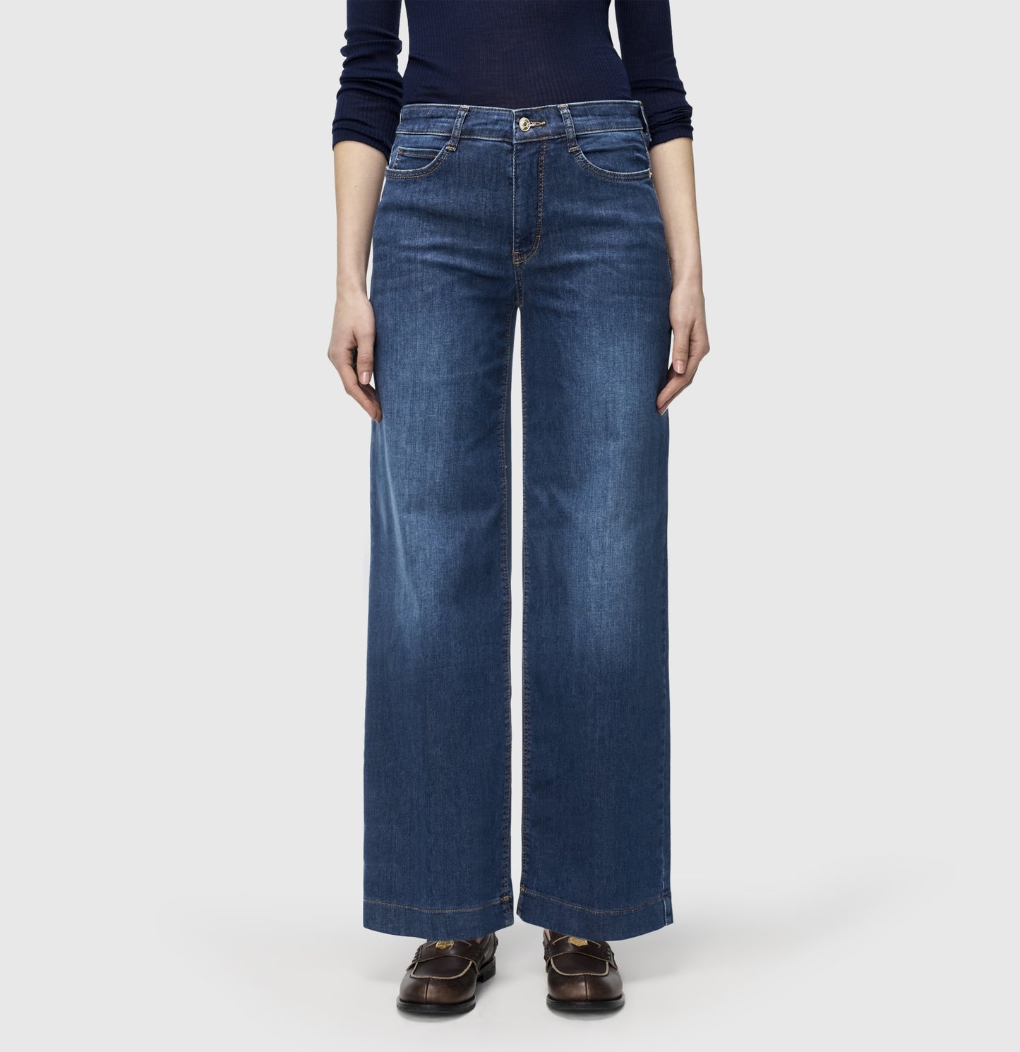 MAC JEANS - WIDE, Authentic Stretch Denim Trousers MAC Ladie Bild 9