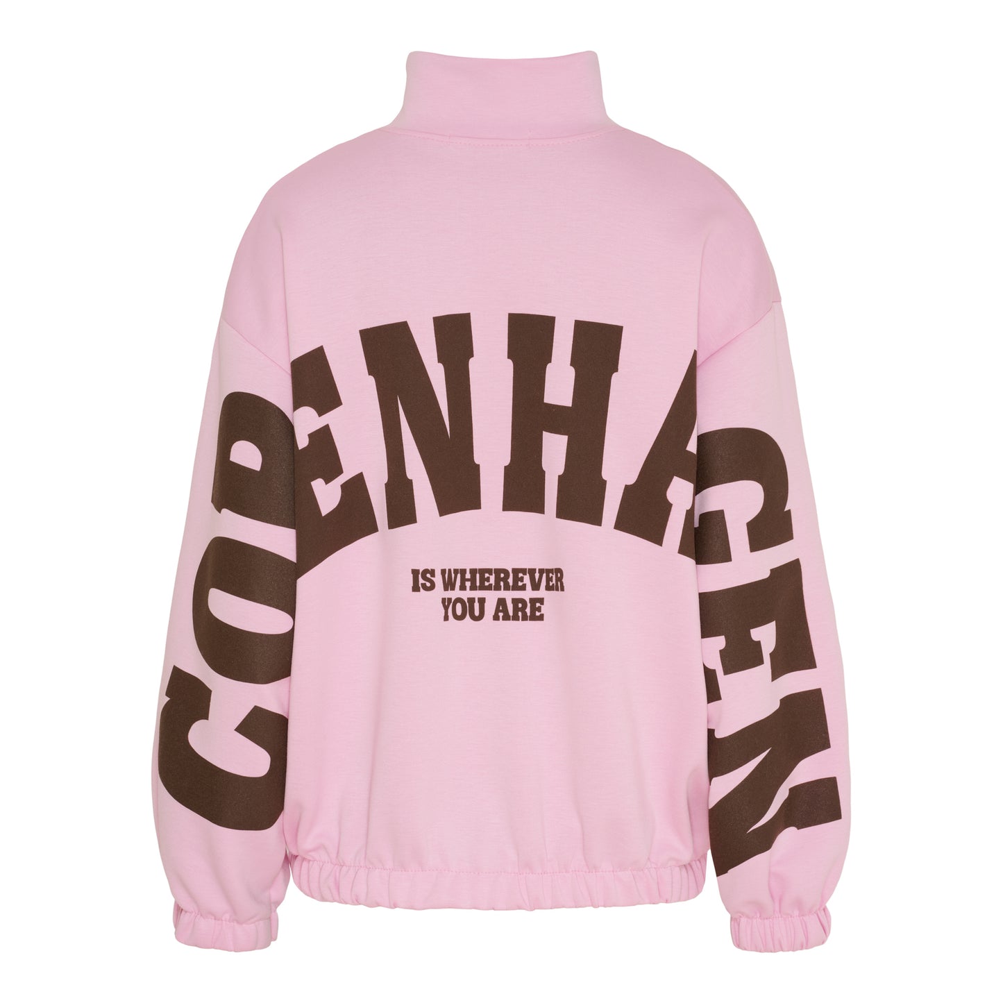 MdcNete Cardigan Pink/Brown Bild 2
