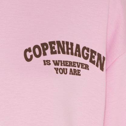 MdcNete Cardigan Pink/Brown Bild 3