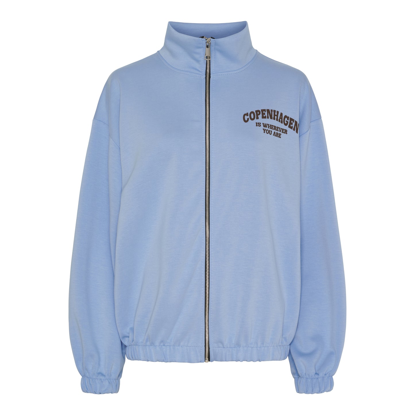 MdcNete Cardigan Sky Blue/Brown Bild 1