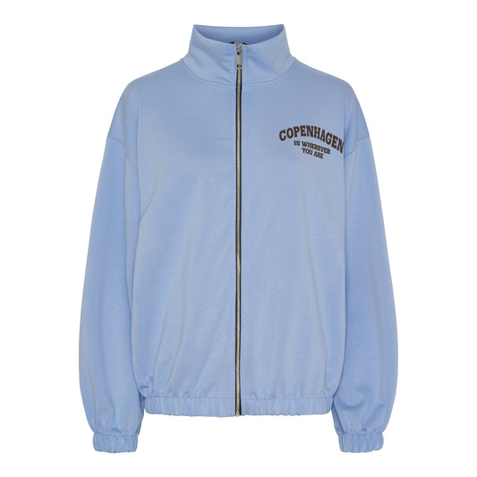 MdcNete Cardigan Sky Blue/Brown Bild 1