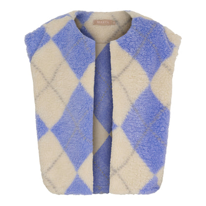 MdcPam Vest Beige/blue Bild 1