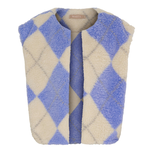 MdcPam Vest Beige/blue Bild 1