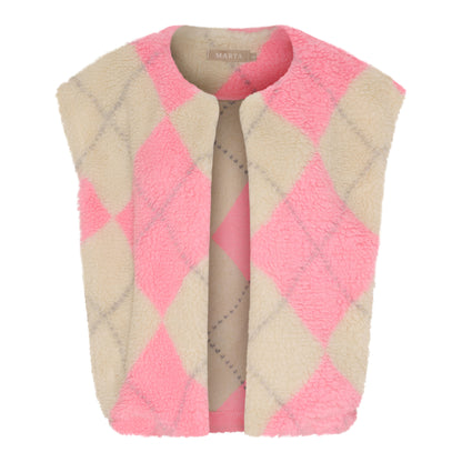 MdcPam Vest Beige/Rose Bild 1