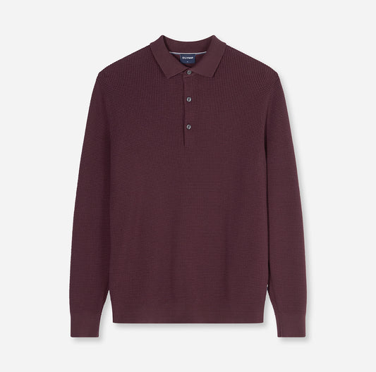 Langarm Polo Strick 37 Bild 1