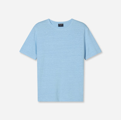 Linen Crewneck T-Shirt 11 Bild 1