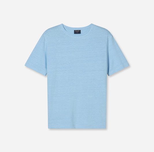 Linen Crewneck T-Shirt 11 Bild 1
