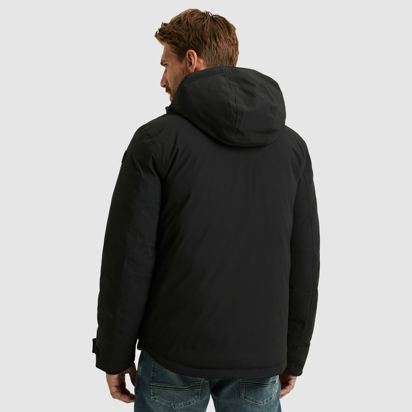 Semi long jacket CREWCAT Ripper Jet Black Bild 5