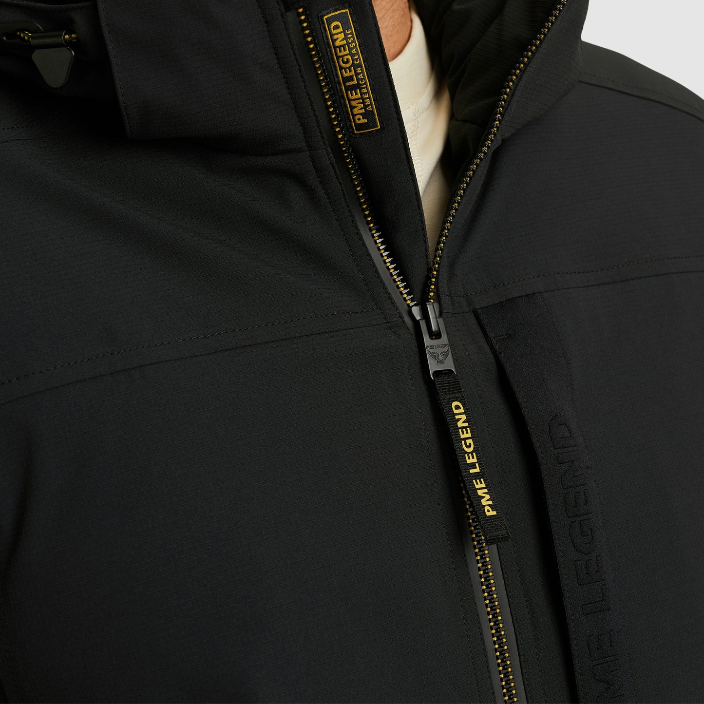 Semi long jacket CREWCAT Ripper Jet Black Bild 6