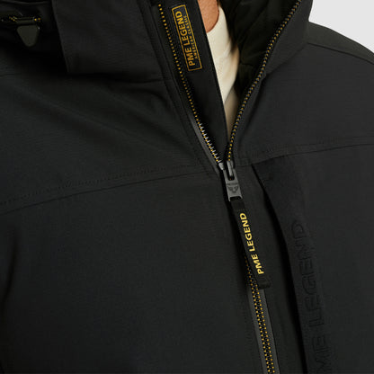 Semi long jacket CREWCAT Ripper Jet Black Bild 6