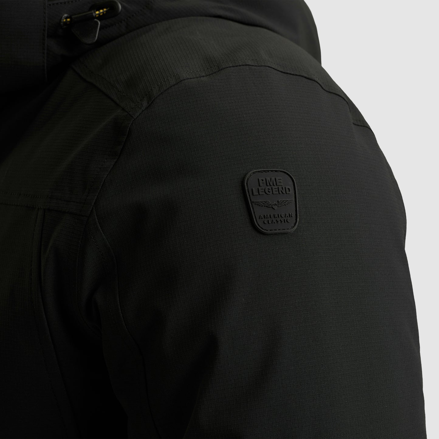 Semi long jacket CREWCAT Ripper Jet Black Bild 7