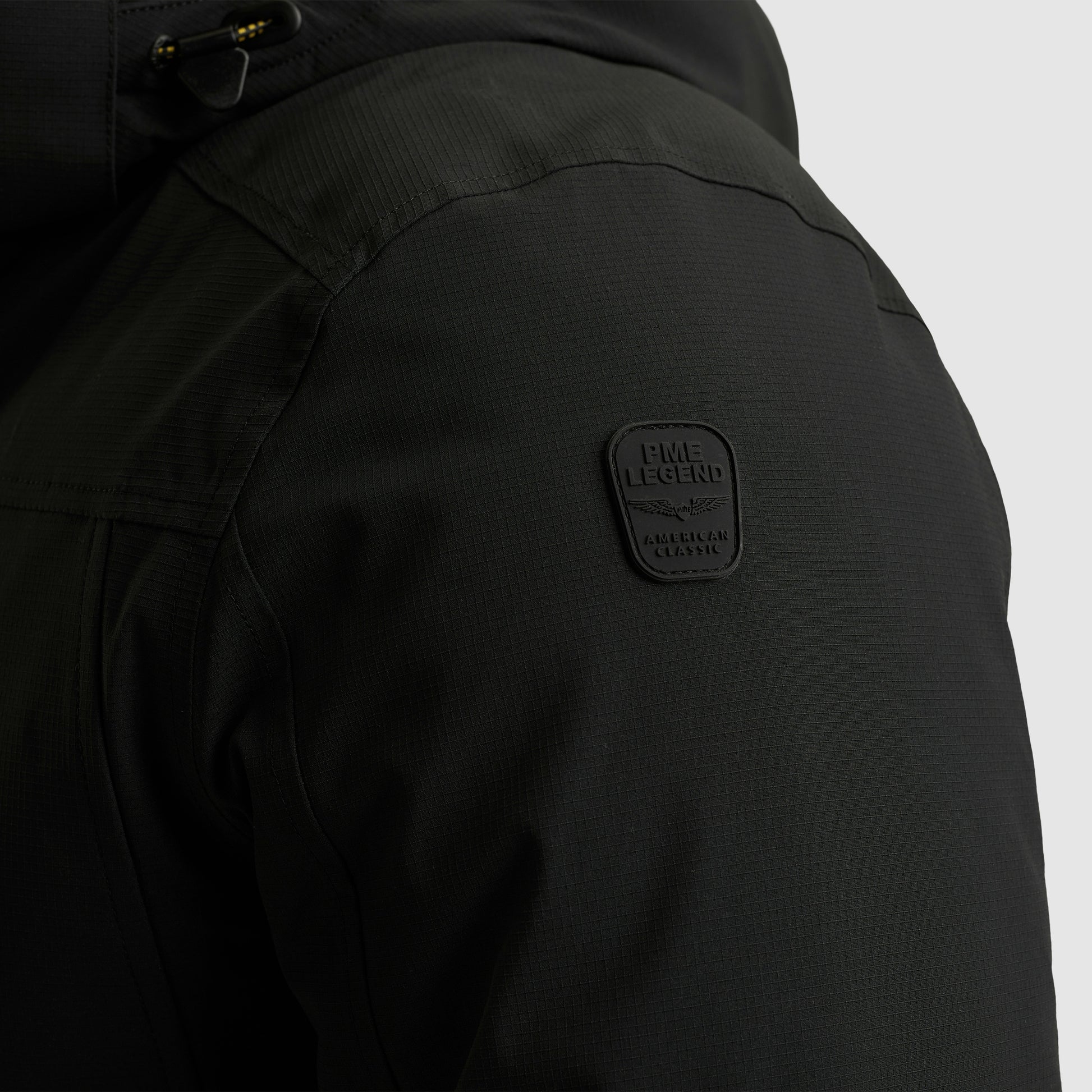 Semi long jacket CREWCAT Ripper Jet Black Bild 7