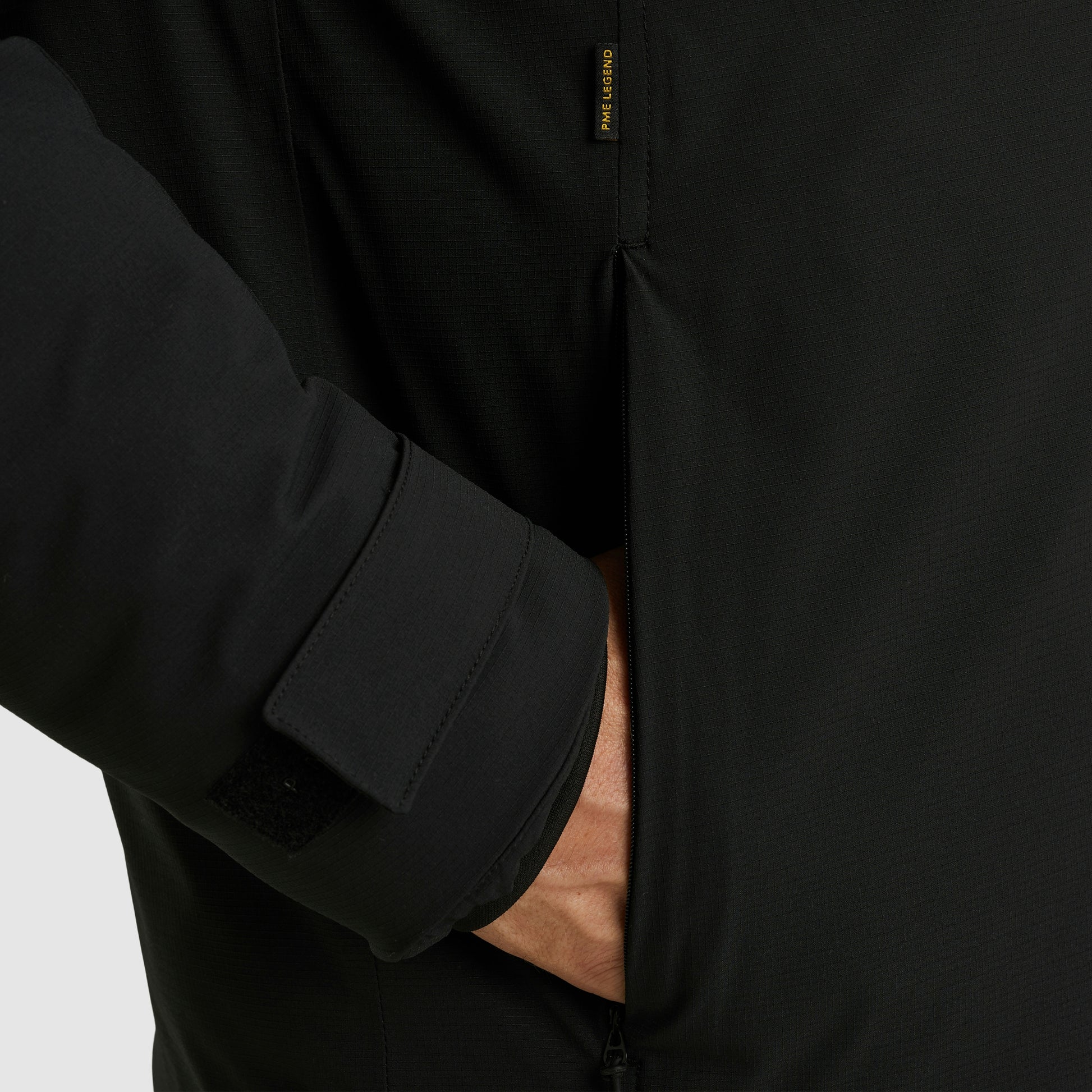 Semi long jacket CREWCAT Ripper Jet Black Bild 8