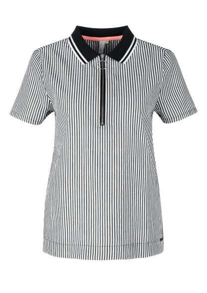 Bluse kurzarm GREY/BLACK Bild 1
