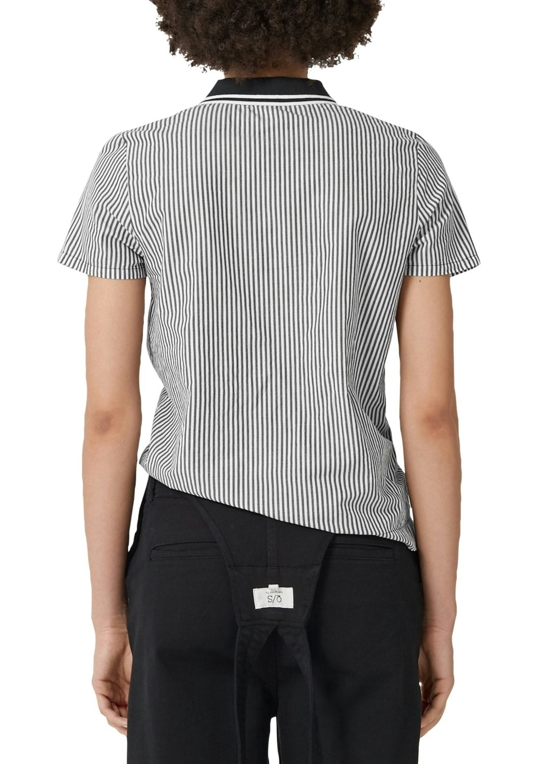 Bluse kurzarm GREY/BLACK Bild 3