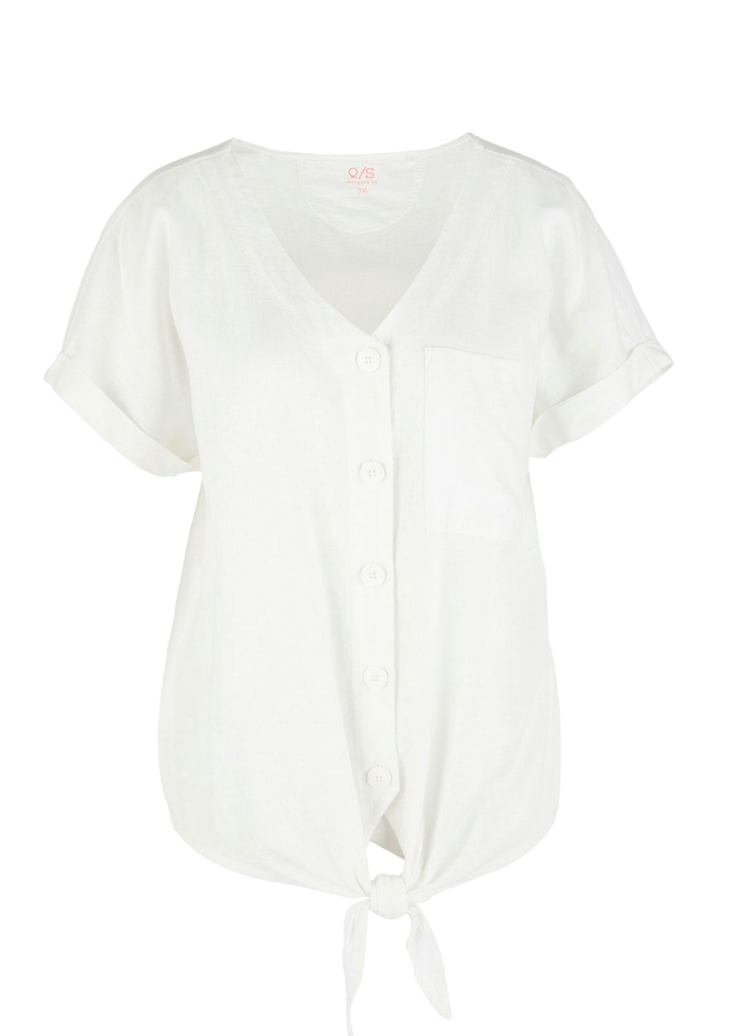 Bluse kurzarm WHITE Bild 1