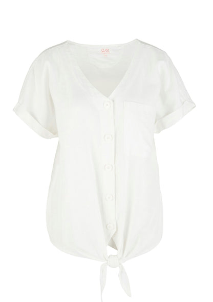 Bluse kurzarm WHITE Bild 1