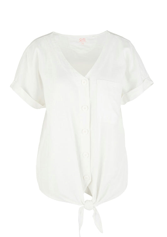 Bluse kurzarm WHITE Bild 1