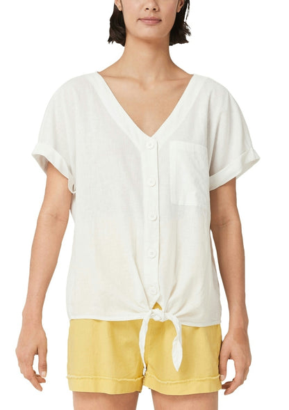 Bluse kurzarm WHITE Bild 2