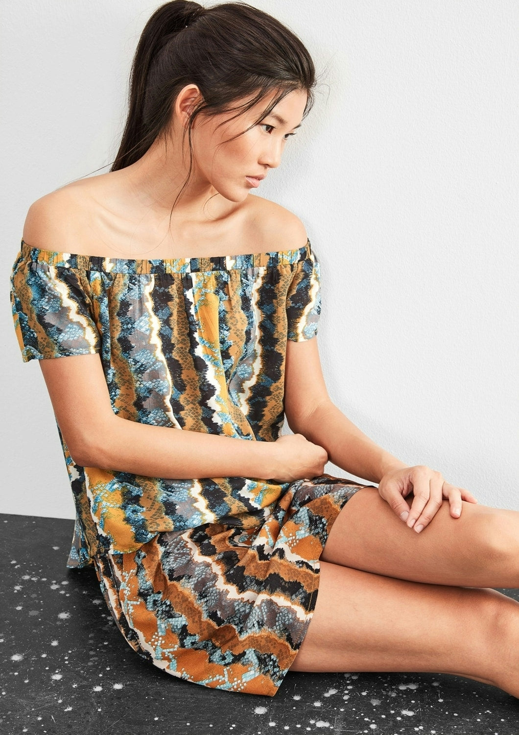 Bluse kurzarm 18A0 Bild 4