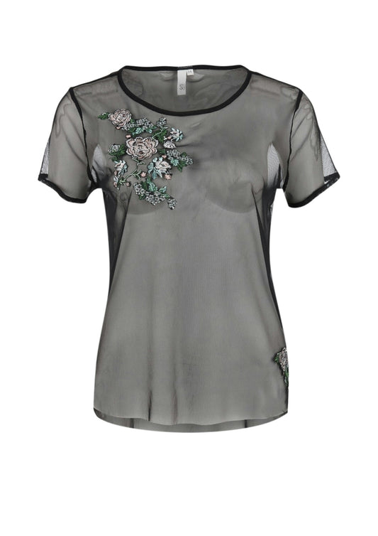 Bluse kurzarm GREY/BLACK Bild 1