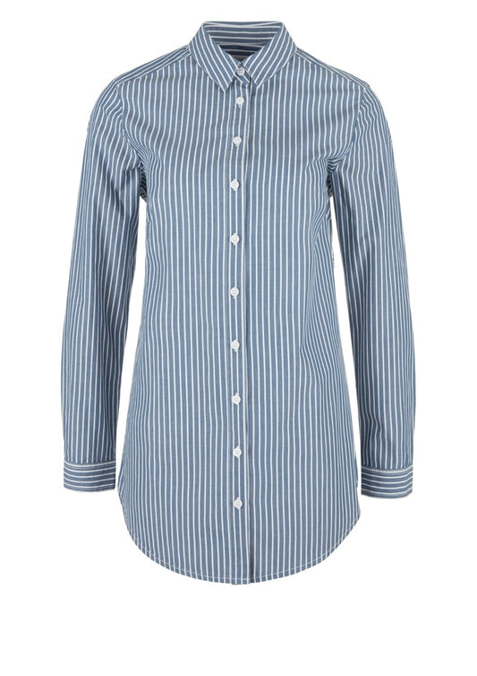 Bluse langarm BLUE Bild 1