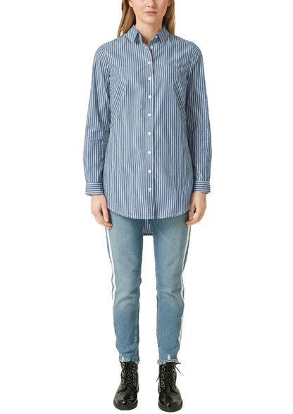 Bluse langarm BLUE Bild 2