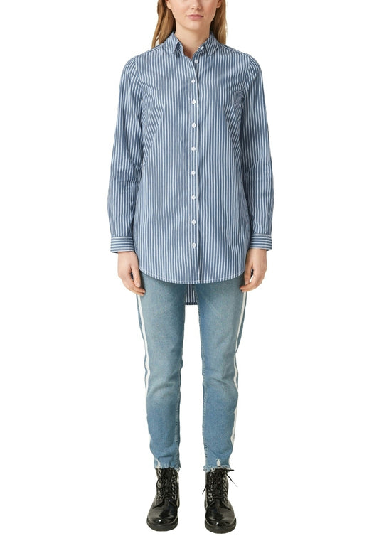 Bluse langarm BLUE Bild 2