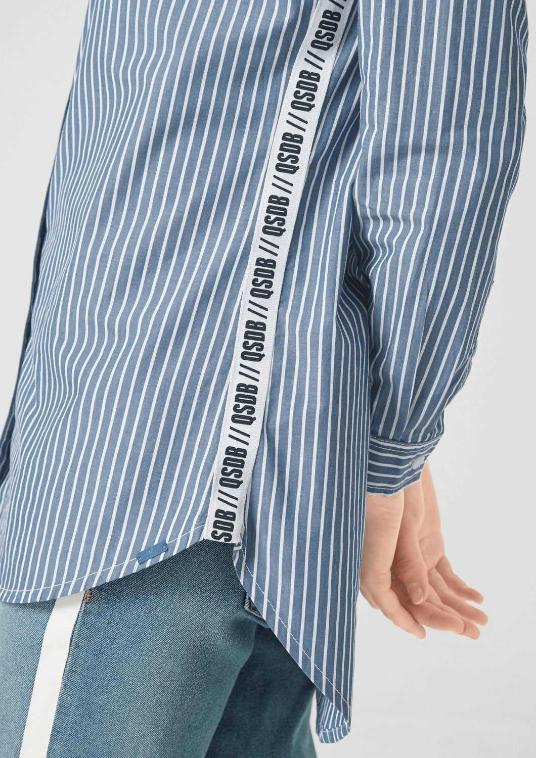 Bluse langarm BLUE Bild 4