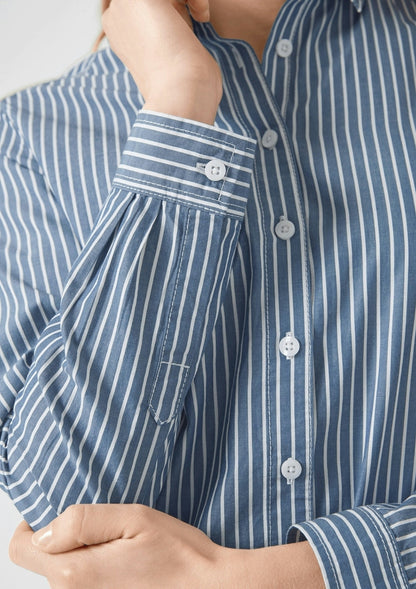 Bluse langarm BLUE Bild 5
