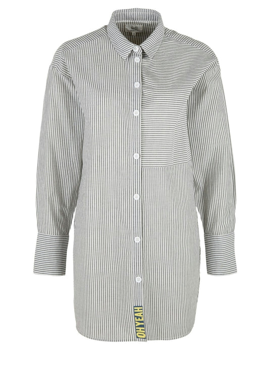 Bluse langarm GREY/BLACK Bild 1