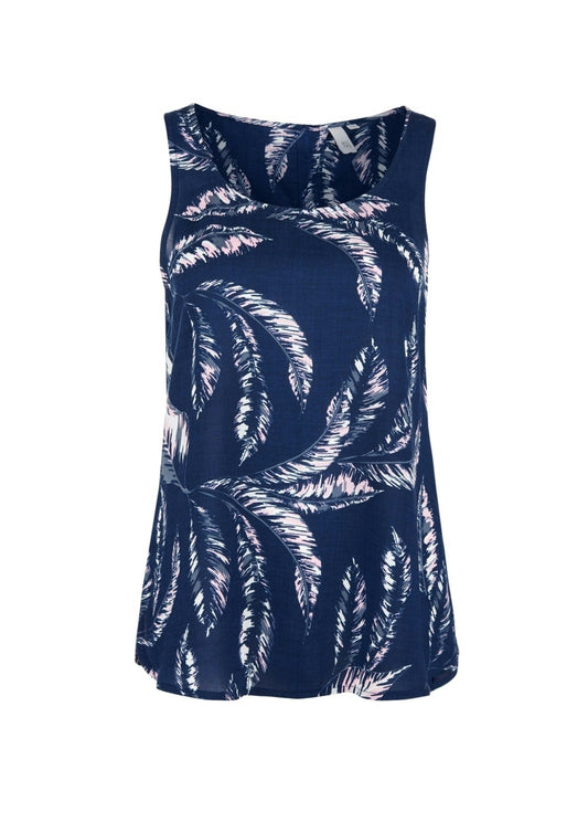 Bluse ärmellos BLUE Bild 1