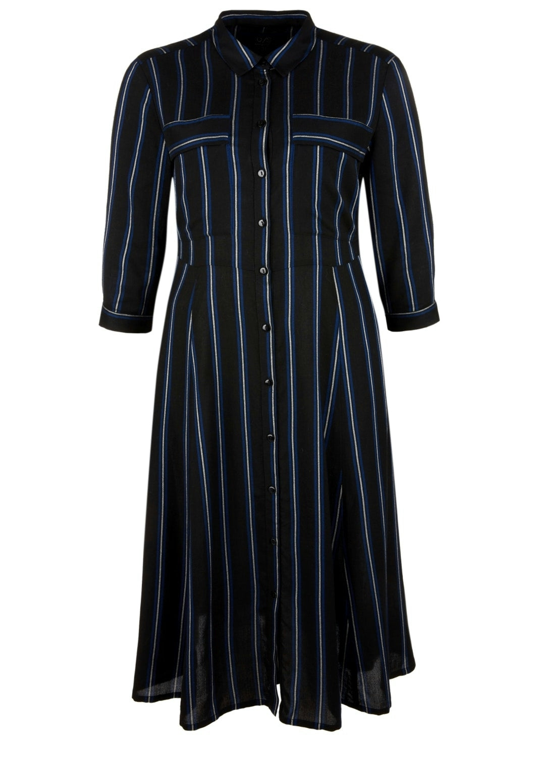 Blusenkleid GREY/BLACK Bild 1