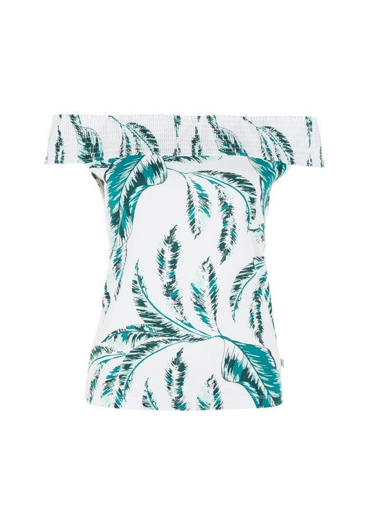 Off Shoulder-Top WHITE Bild 1