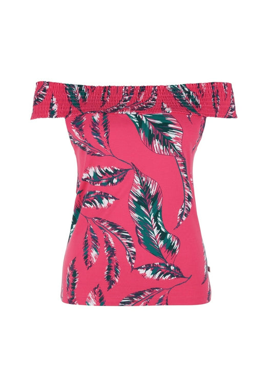 Off Shoulder-Top LILAC/PINK Bild 1