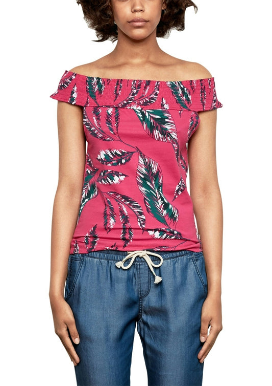 Off Shoulder-Top LILAC/PINK Bild 2