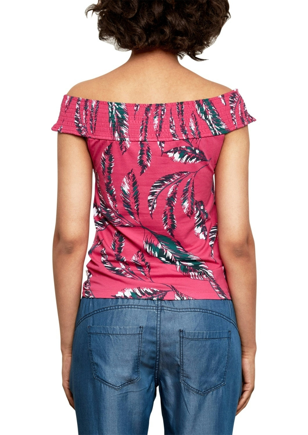 Off Shoulder-Top LILAC/PINK Bild 3