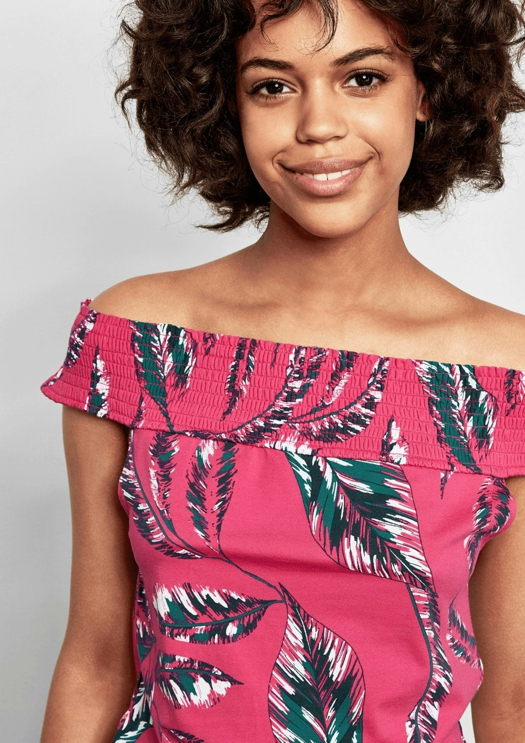 Off Shoulder-Top LILAC/PINK Bild 4