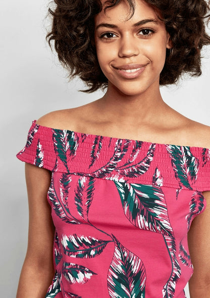 Off Shoulder-Top LILAC/PINK Bild 4