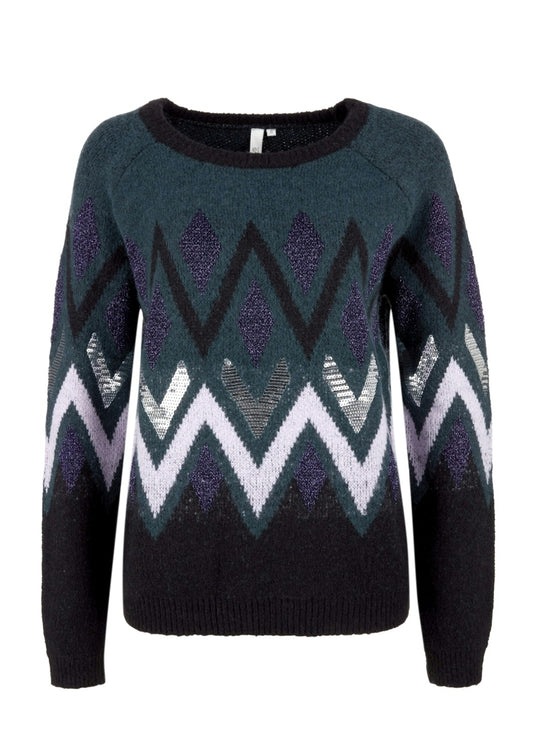 Pullover langarm GREY/BLACK Bild 1