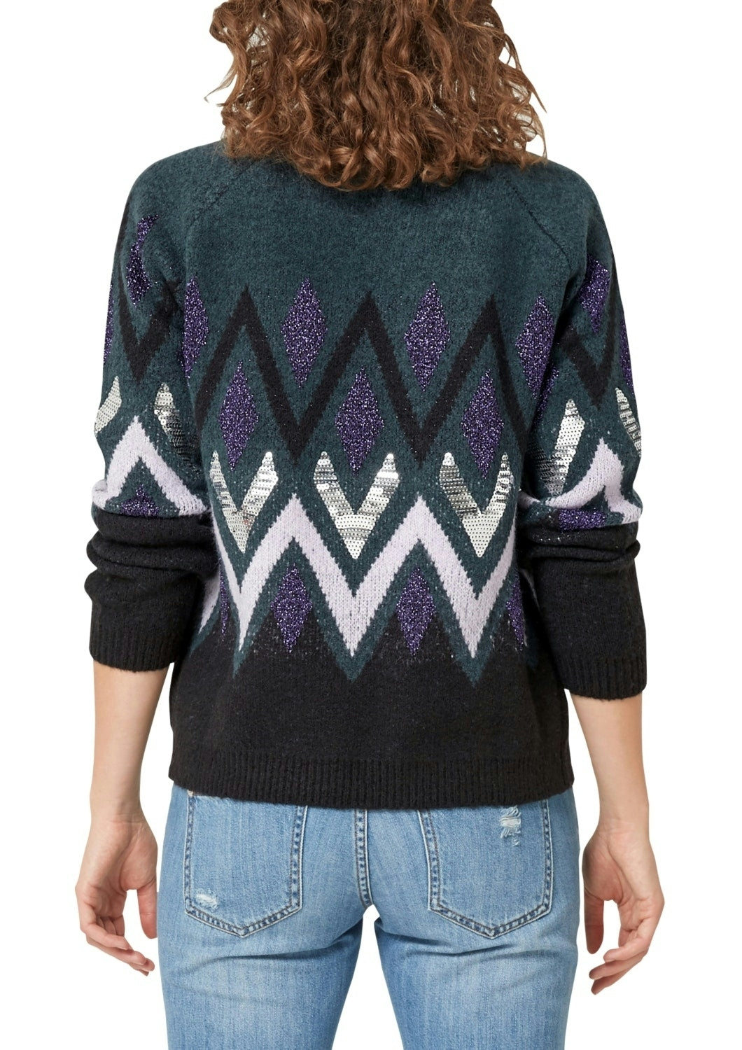 Pullover langarm GREY/BLACK Bild 3
