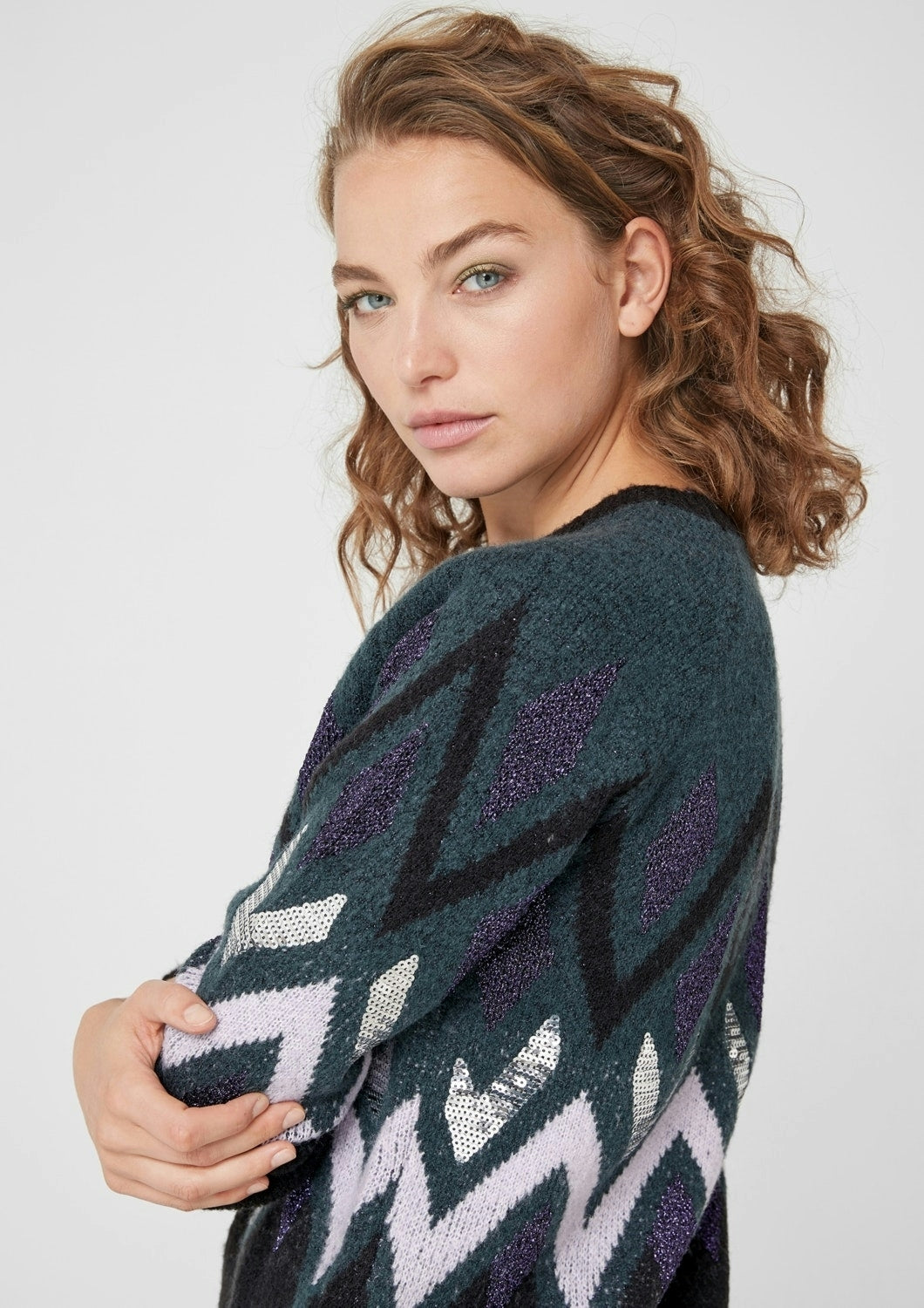 Pullover langarm GREY/BLACK Bild 5