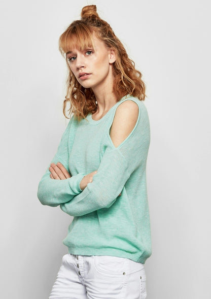 Pullover langarm BLUE GREEN Bild 4