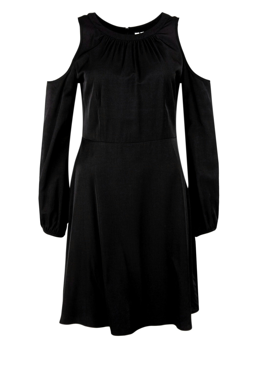 Satin-Kleid GREY/BLACK Bild 1