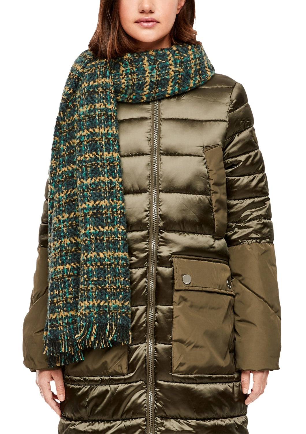 Schal dark green Bild 2