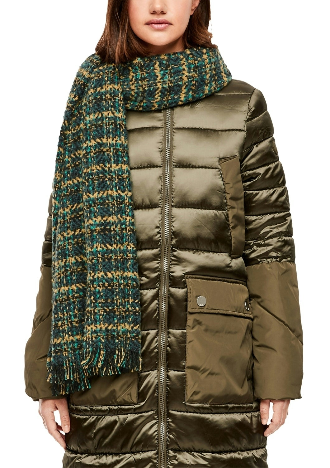 Schal dark green Bild 3