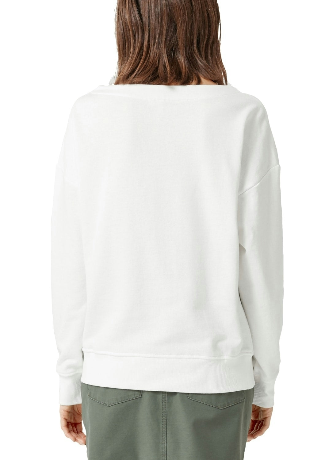 Sweatshirt langarm WHITE Bild 3