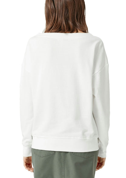 Sweatshirt langarm WHITE Bild 3