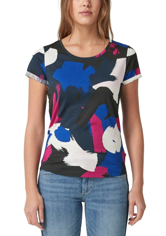 T-Shirt kurzarm BLUE Bild 2